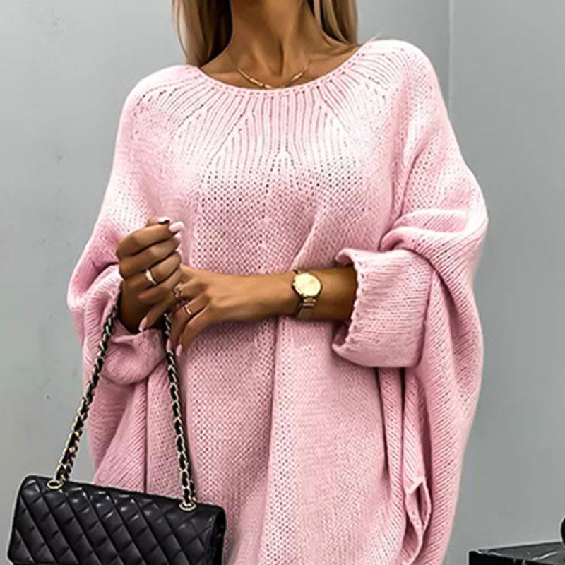 🌟Best Gift🎁 Women's Elegant Knitted Cape Sweater