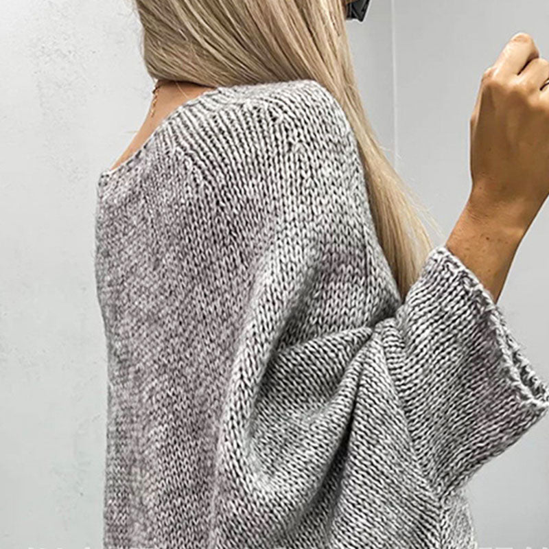 🌟Best Gift🎁 Women's Elegant Knitted Cape Sweater