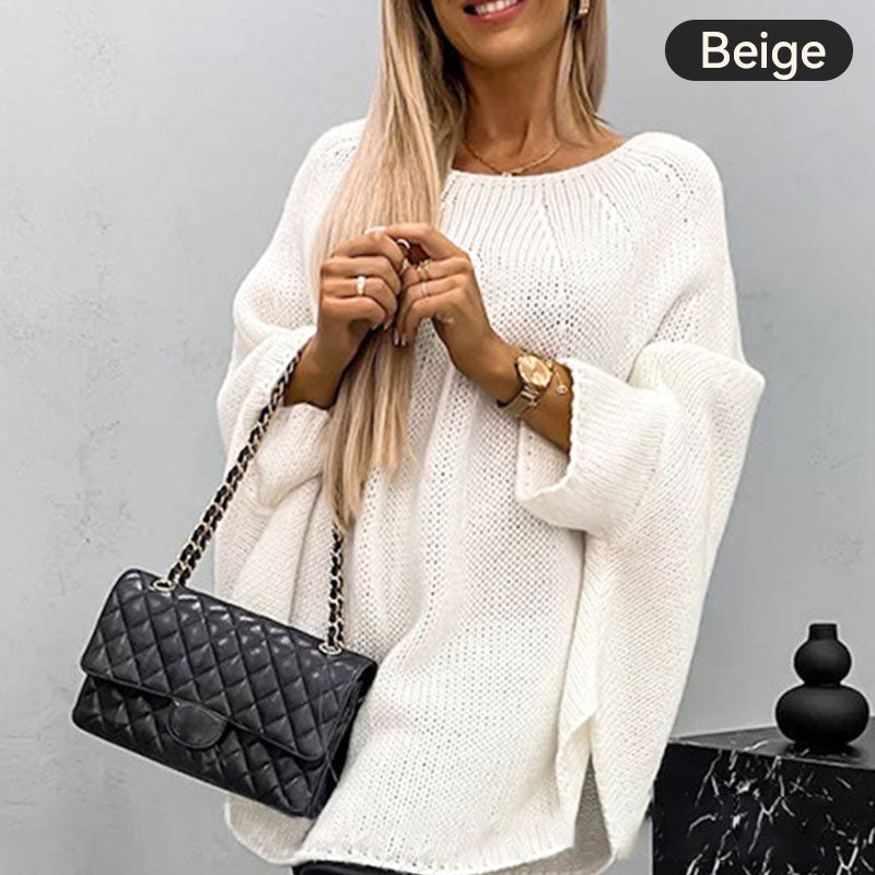 🌟Best Gift🎁 Women's Elegant Knitted Cape Sweater